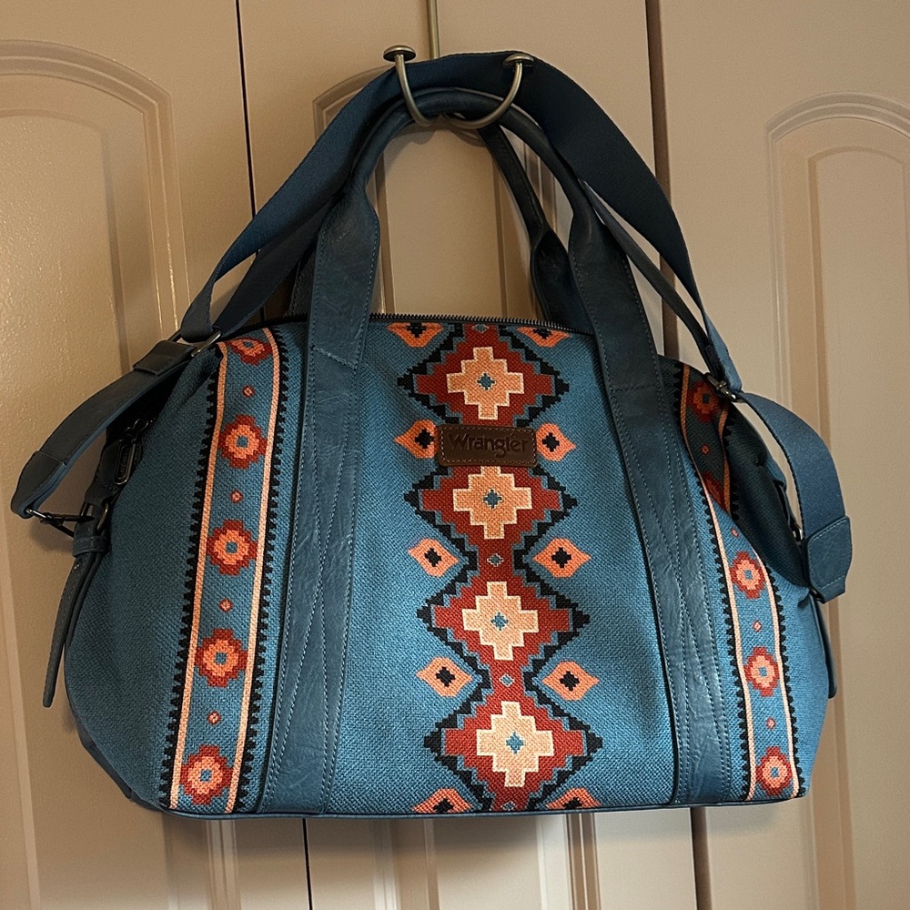 Wrangler Women's Aztec Travel Duffel Bag